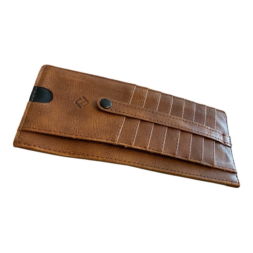 RFID Blocking Wallet Holder Slim Credit Card Wallet Holder Change Pouch 9 Card - Picture 7 of 8